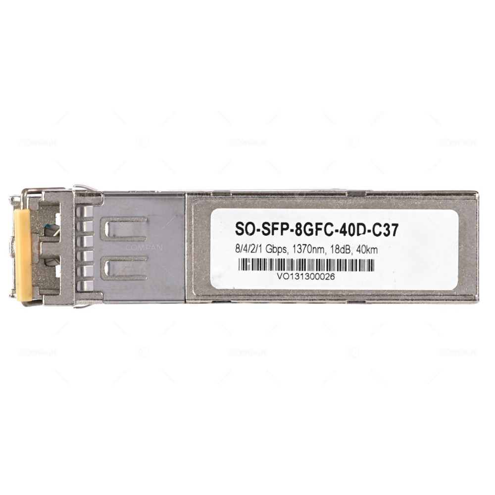 SO-SFP-8GFC-40D-C37 8/4/2/1 GBPS 1370NM 18DB 40KM OPTICAL TRANSCEIVER MODULE